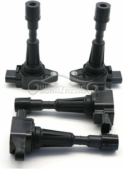 ya 9 10.24 ZJ20-18-100A For 11-15 for Mazda 2 1.5L-L4 for Mazda 3 1.4L 1.6L Ignition Coil Set (4)