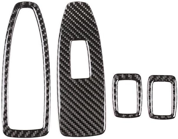 ya 5 8.10 Carbon fiber window control button protective covers suitable for BMW 3 Series F30 F34 2013-18