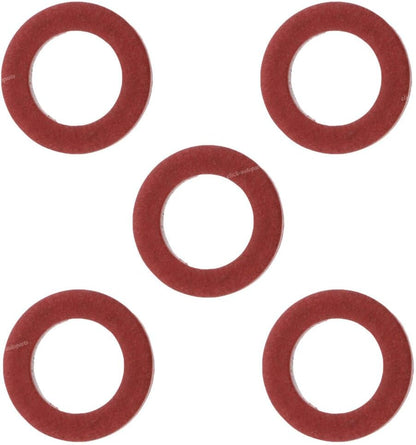 ya 2 8.15 5 Pcs Lower Unit Drain Plug Gasket Red for Yamaha 90430-08020-00 90430-08003