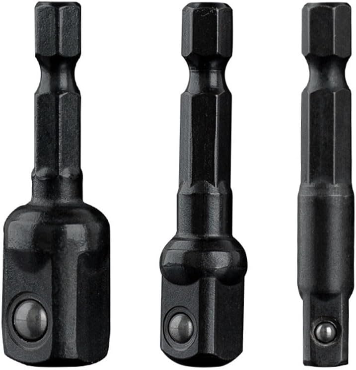 ya 14 9.20 baidi Transform Your Hand Socket Set with Drill Bits Extension Rods 3pcs Kit-1