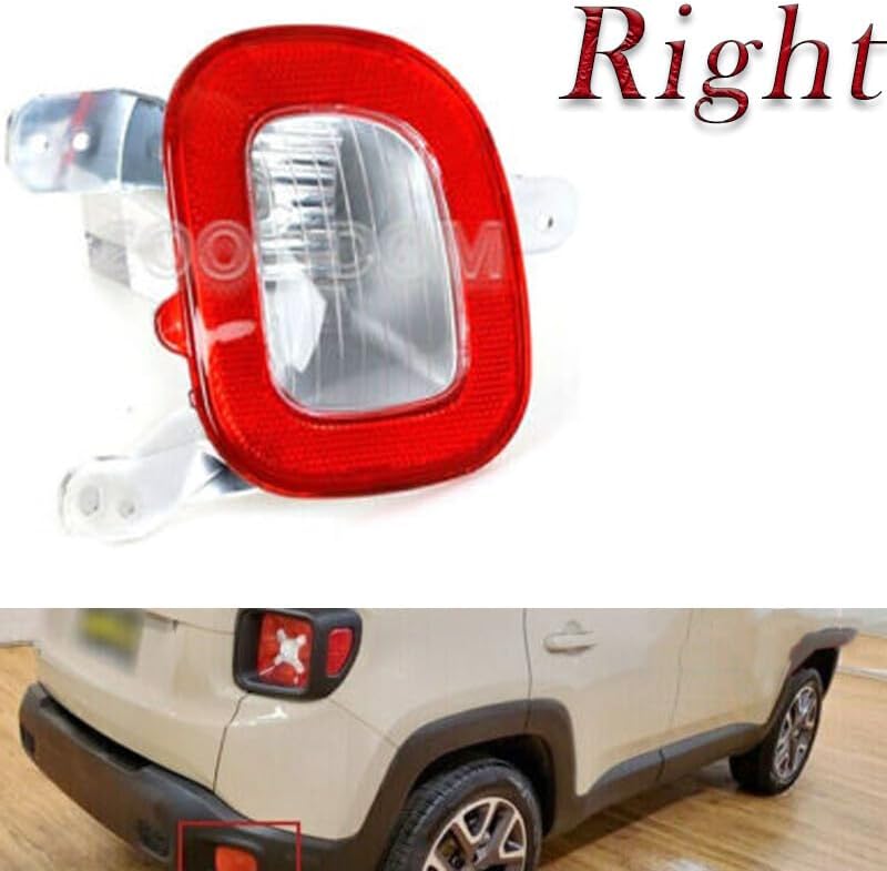 ya 4 8.24 baidi Right rear bumper reflector taillight parking light suitable for 2015-2018 for Jeep Renegade