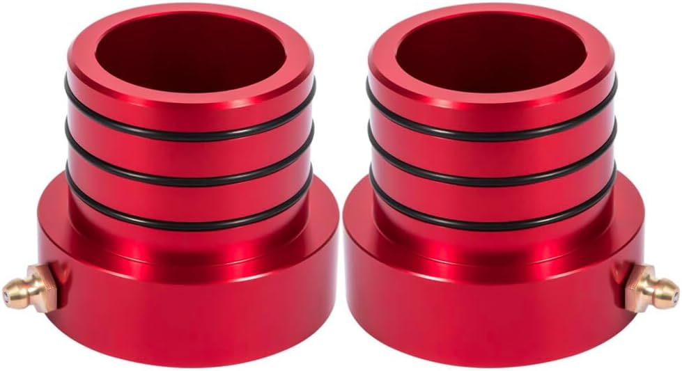 ya 4 8.8.2 2Pcs Red MG21103 Front Axle Tube Seal Kit for Jeep for Wrangler JK TJ XJ YJ ZJ MJ