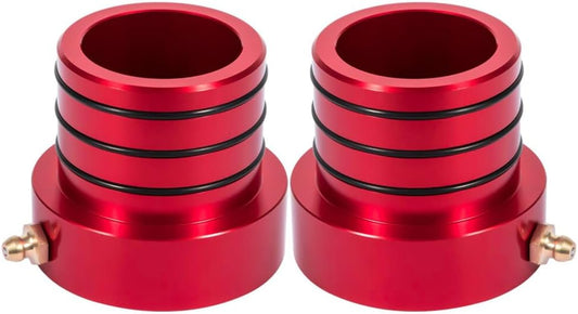 ya 4 8.8.2 2Pcs Red MG21103 Front Axle Tube Seal Kit for Jeep for Wrangler JK TJ XJ YJ ZJ MJ