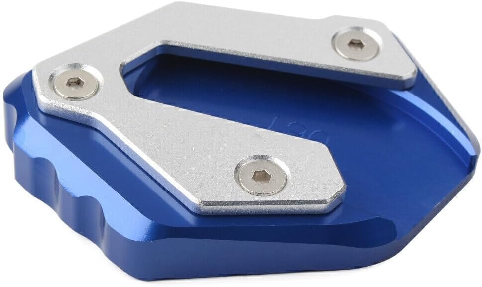 ya 4 8.8.2 for Yamaha MT-07 2014-18 XSR700 2016-17 Blue Kickstand Side Stand Enlarger Plate