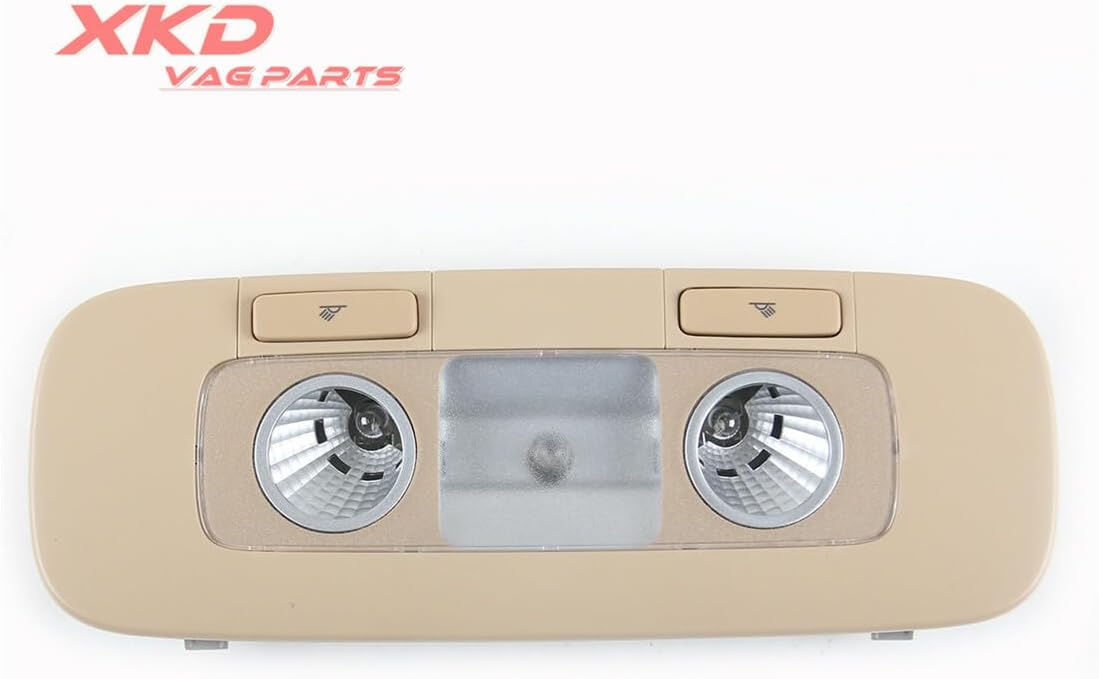 ya 4 8.24 baidi Light Brown Rear Interior Roof Reading Light for VW for JETTA for Passat 3C0947291E