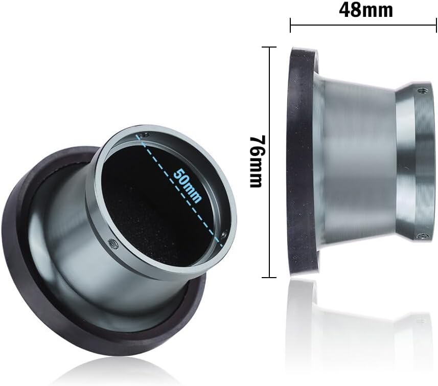 ya 5 8.10 50mm Air Filter Cup Motorcycle Velocity Stack Fits PWK Carburetor 24/26/28/30mm