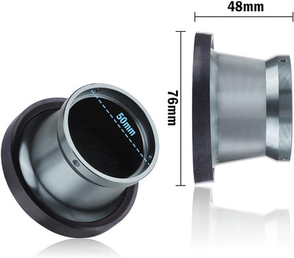 ya 5 8.10 50mm Air Filter Cup Motorcycle Velocity Stack Fits PWK Carburetor 24/26/28/30mm