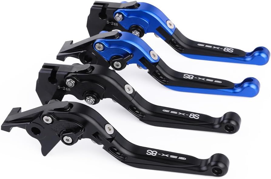 ya 4 8.24 baidi Adjustable Folding Extendable Clutch Brake Lever Kit for Suzuki GSX-8S 2023-2024