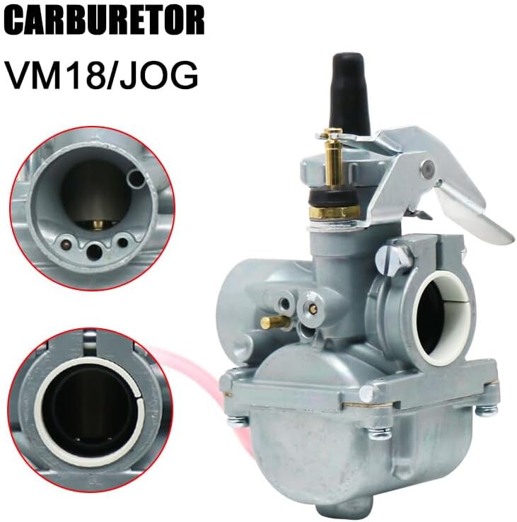 ya 4 8.10 18mm VM18-144 Round Slide Carburetor 18mm for Yamaha Jog JOG50 27V