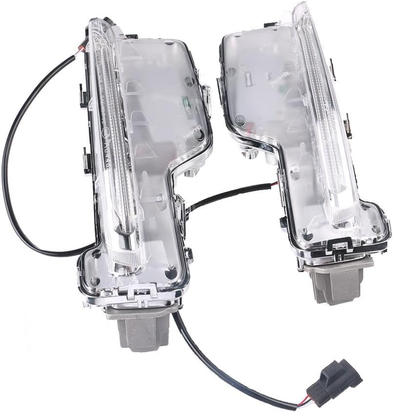 ya 10 9.16 zhengce 2Pcs Left+Right Front Bumer Fog Light Lamp Clear LED for Volvo S60 2014-201
