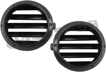 ya 9 10.24 Pair Fog Light Cover Right+Left Side for Toyota Highlander 2004-2007