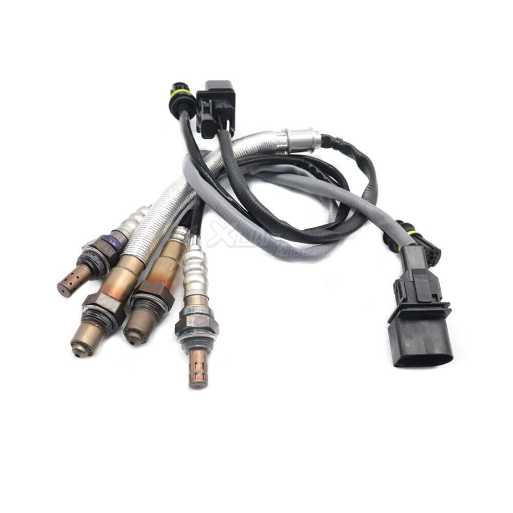 ya 4 8.8 Upstream and Downstream Oxygen O2 sensors are Suitable for BMW E87 120i E90 320i 320si E91 4PCS 