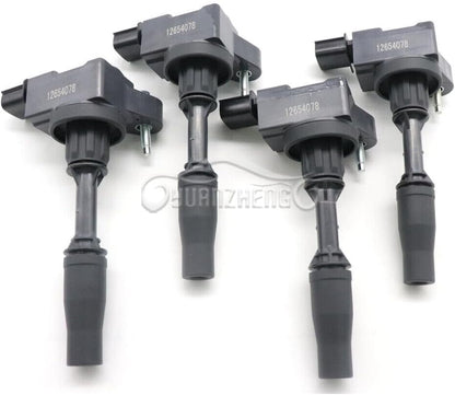 ya 9 10.24 4pcs 12654078 Ignition Coil for Chevrolet for Cadillac for Buick for GMC 13-2018 12652405 2P
