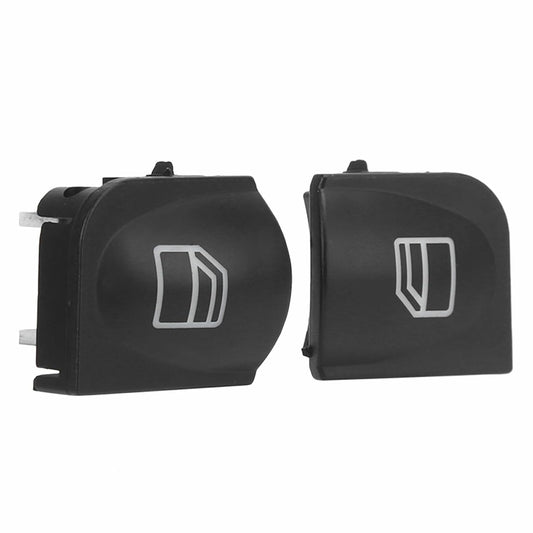 ya 5 8.10 Pair Power Window Switch Console Cover Caps for Mercedes-Benz W203 C-Class