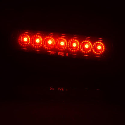 ya 4 8.24 baidi Smoke Third Brake Light LED Tail Light for Jeep Wrangler TJ 97-06 @