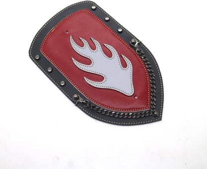 ya 4 8.8.2 Flame PU Leather Rear Plain Fender Bib Cover For Sportster XL883 Solo for Seat