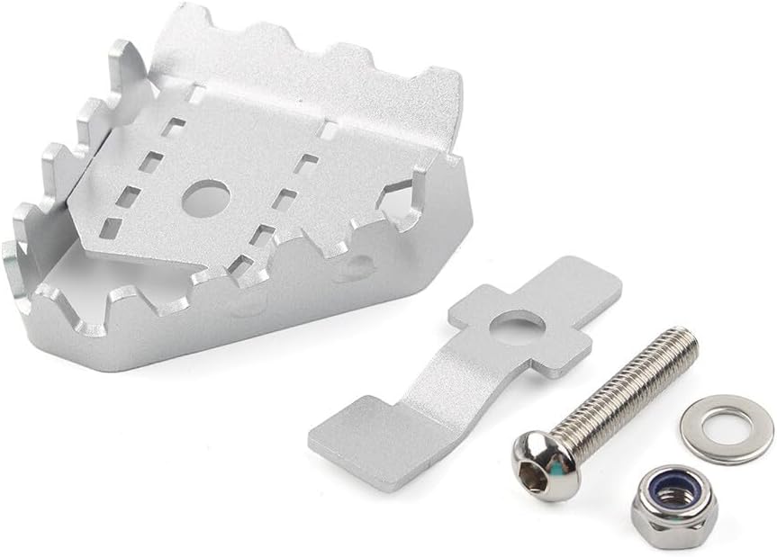 ya 2 8.15 Brake Lever Pedal Enlarge Extension Silver for Yamaha Tenere 700 XTZ700 2019-21