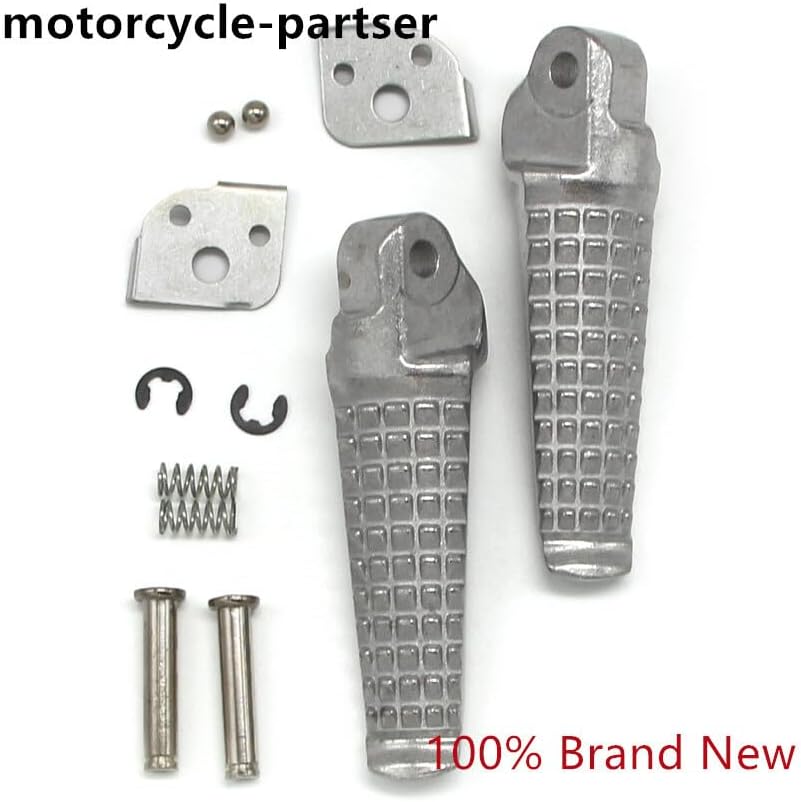ya 9 10.24 for Suzuki Motorcycle Rear Footrest Pedals Foot Pegs GSX750 GSX1200 GSX1300R