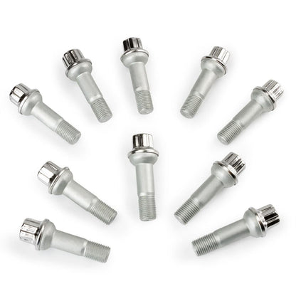 ya 10 9.16 baidi 10 Pack Wheel Lug Bolts and Nuts for Mercedes-Benz AMG GT 43 CL GLK ML S Class E63 -