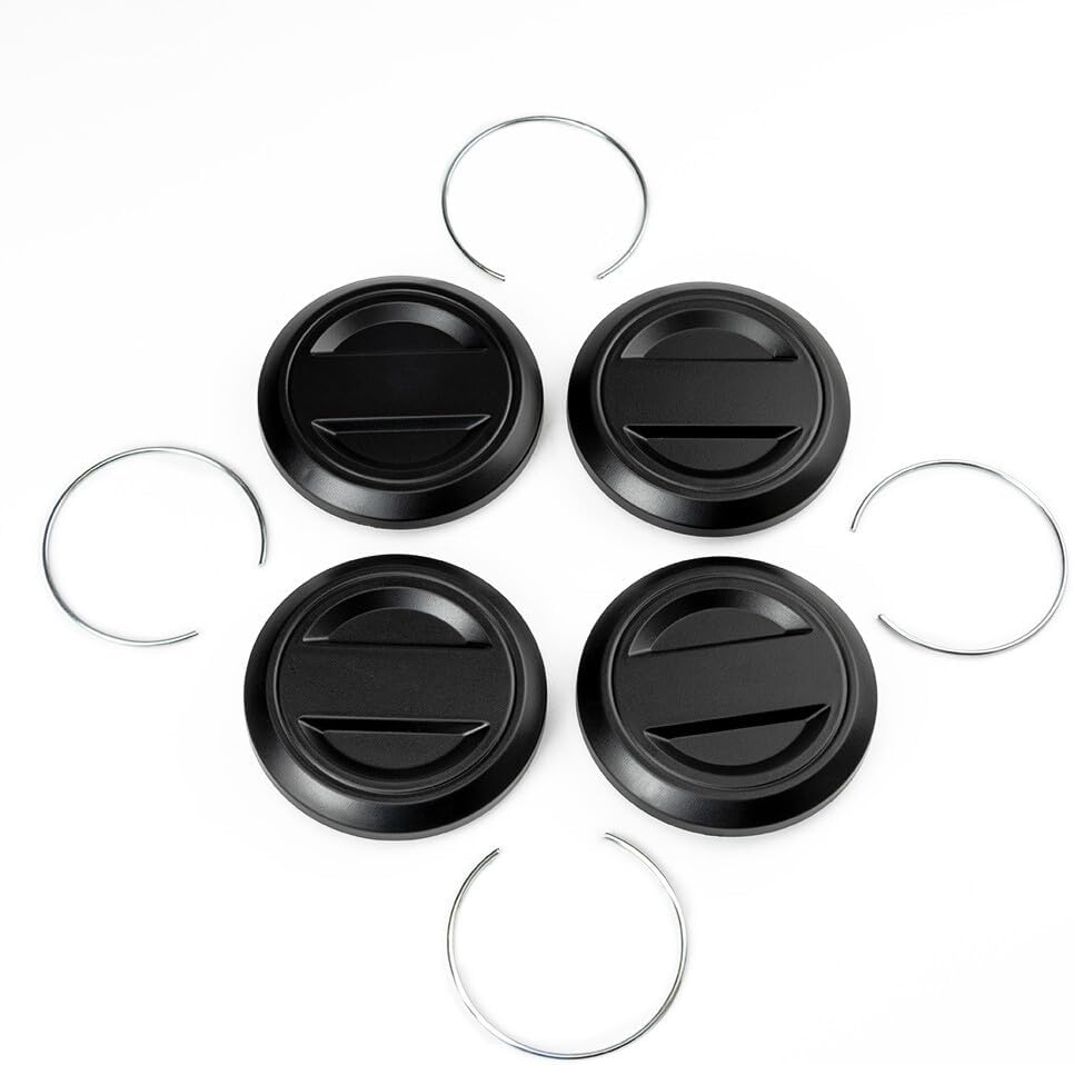 ya 7 8.24 baidi 4-piece set for RZR XP 1000 hub caps and wheel covers - 2017+ RZR XP1000 XP1K XP4 turbo engine