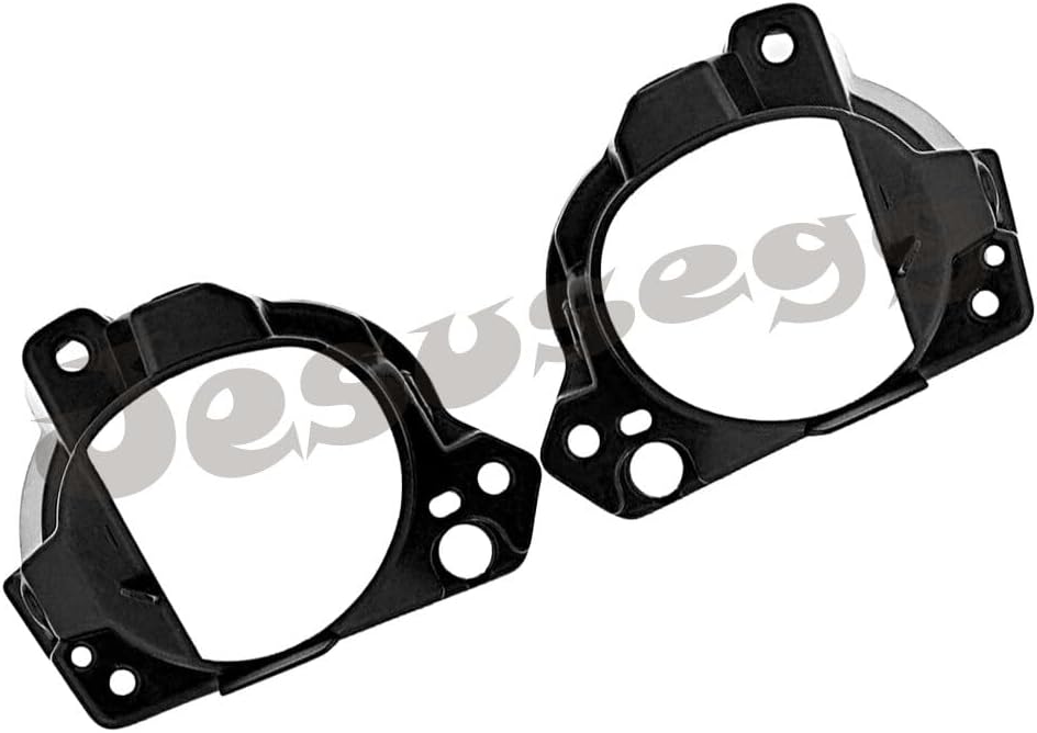 ya 9 10.24 2pcs Front RH & LH Fog Light Lamp Bezel Mounting Bracket for MAZDA 3 2013-2016