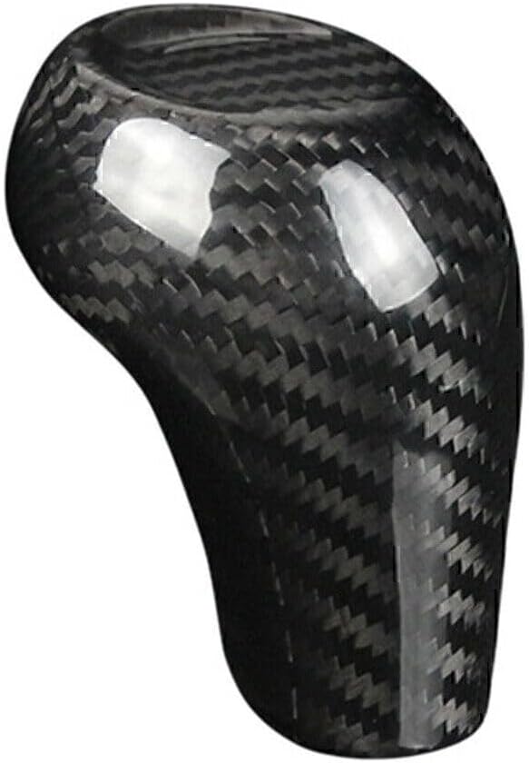 ya 4 8.14 Gear Shift Knob Cover Trim Decor for Chevrolet Camaro 2016-2020 Carbon Fiber