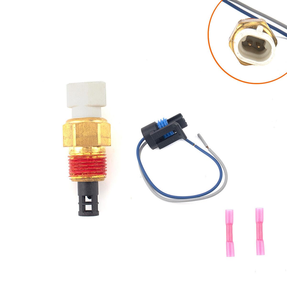 ya 2 8.15 Quick Response Universal Intake air Temperature Sensor IAT/MAT/ACT kit 25036751 25037225
