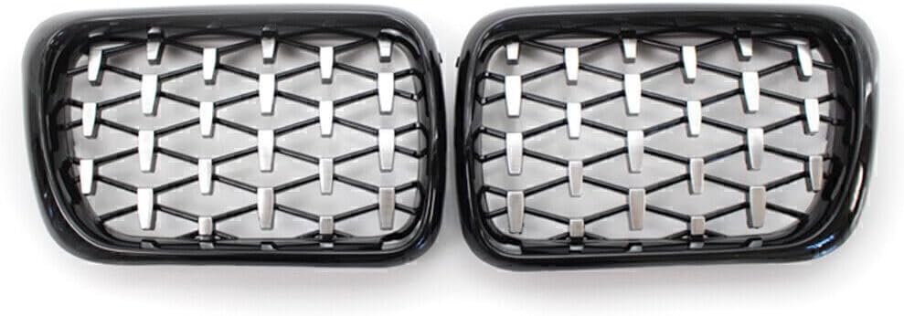 ya 4 8.14 for BMW E36 3 Series 97-99 Front Bumper Mesh Grille Honeycombe Style Trim Cover