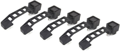 ya 5 8.10 5pcs Black Exterior Door Handles Set for 2007-2017 2008 09 for Jeep for Wrangler JK/JKU