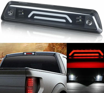 ya 7 8.24 baidi Smoke 3rd Third Brake Light LED Rear Roof Cargo Lamp For 2009-2014 for Ford F-150 US