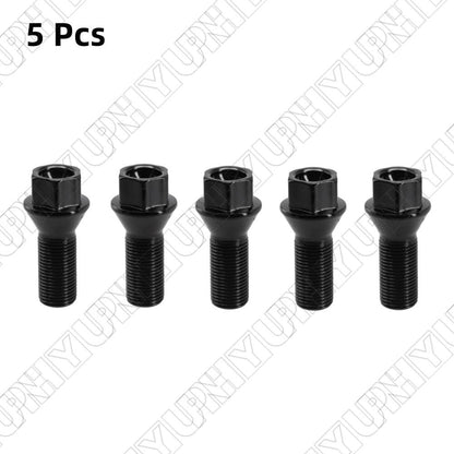 ya 5 8.10 5Pcs M14 x 1.25 Wheel Lug Bolts 36136774896 for BMW X3 F25 X4 F26 for X5 E70 F15 X6