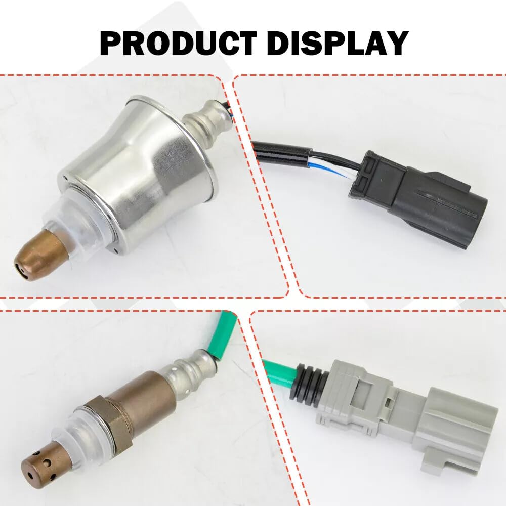 ya 9 10.24 2Pcs for 2018 for Toyota Camry 2.5L Up&Downstream Oxygen O2 Sensor 234-9307