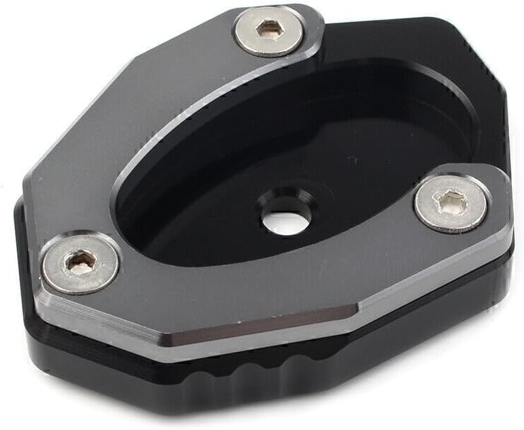 ya 2 8.15 for Kawasaki Z900 2017 & Z650 2017-2020 Motorcycle Kickstand Sidestand Pad grey