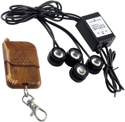 ya 13 9.15 baidi 4 In Light Emergency Flashing Car Strobe Daytime Running