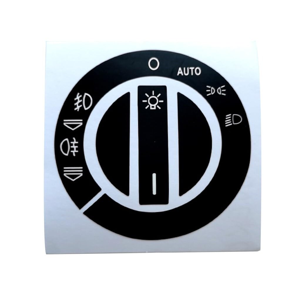 ya 23 10.7 baidi for A8 D3 Clima Panel Decals Stickers for Repair Worn Button Switch Knob