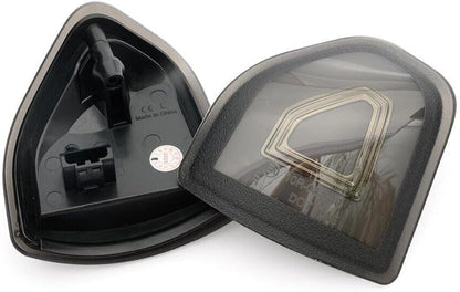 ya 7 8.24 baidi for Dodge for Ram 1500 2500 3500 Smoked LED Side Mirror DRL Turn Signal Parking Light 