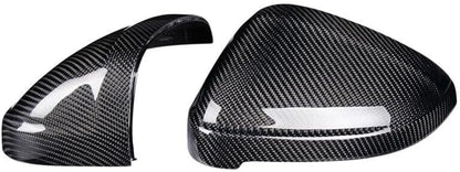ya 11 9.14 baidiPair Real Carbon Fiber Side Mirror Cover Cap for Audi A4 RS4 B9 A5 S5 RS5 17-22