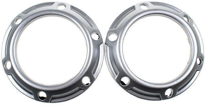 ya 4 8.14 1 pair front fog light insert silver protective cover ring fits Outlander 2007-2009