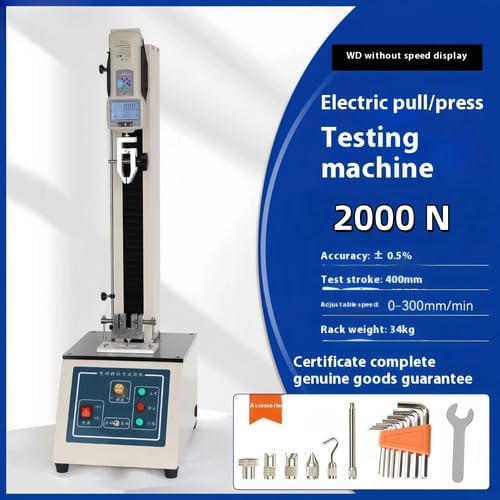 ya 28 10.13 baidi Vertical electric tensile testing machine, 1000N tensile testing machine-5