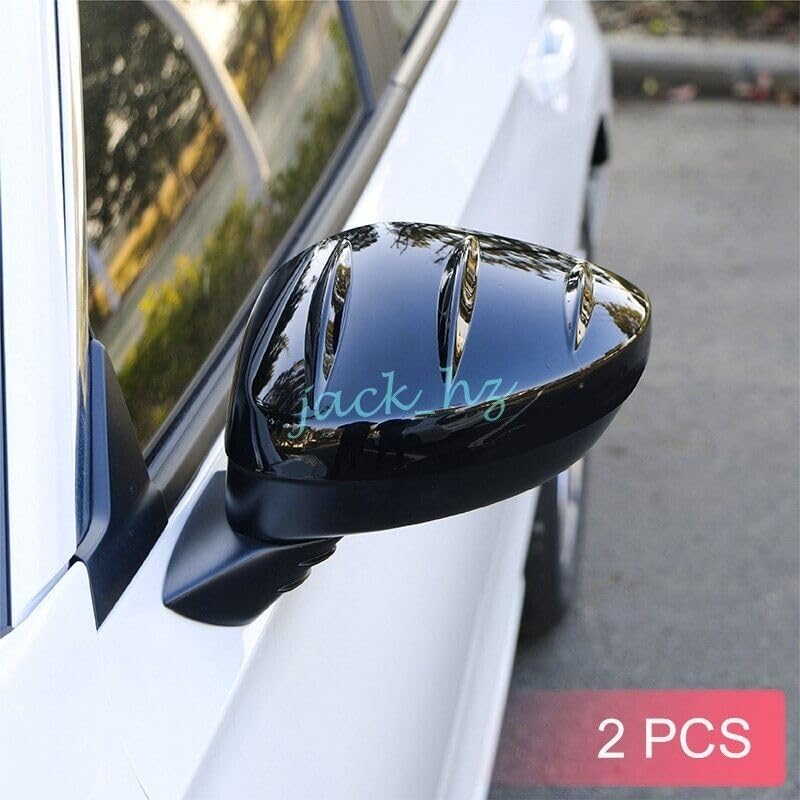 ya 2 8.15 Smooth Black Side Mirror Covers for Honda Civic 11th 2022 2023