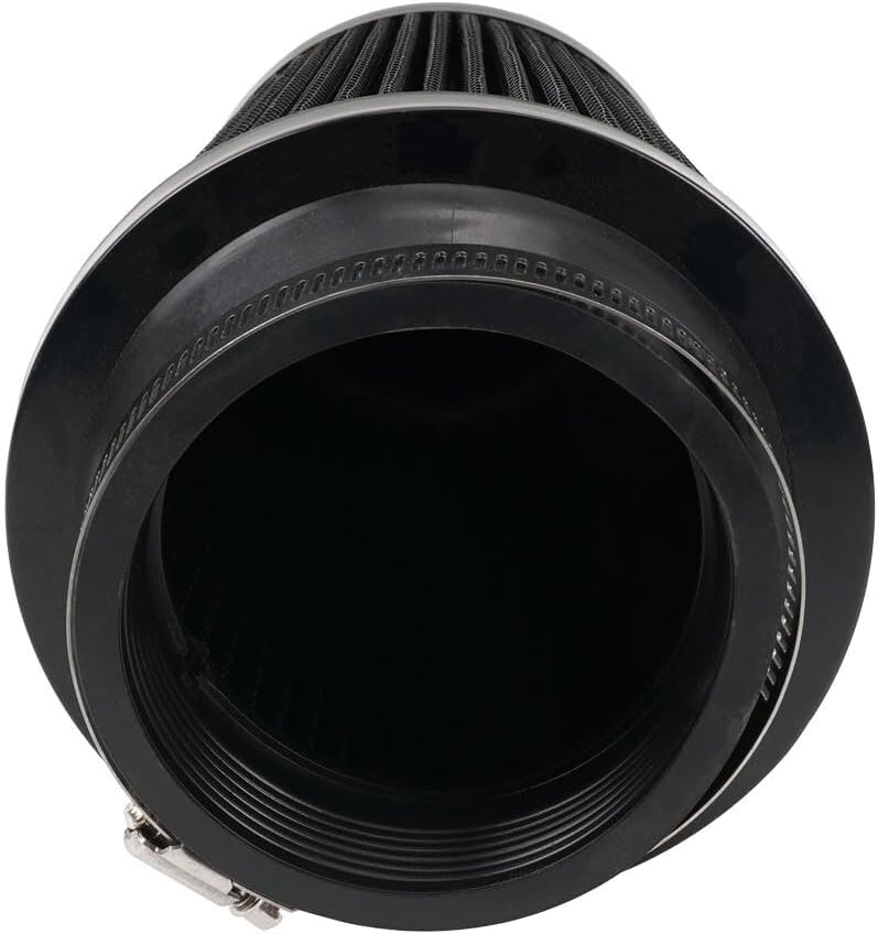 ya 13 9.15 baidi Black 3 76mm High Flow Inlet Dry Air Filter Cold Air Intake Cone Replacement