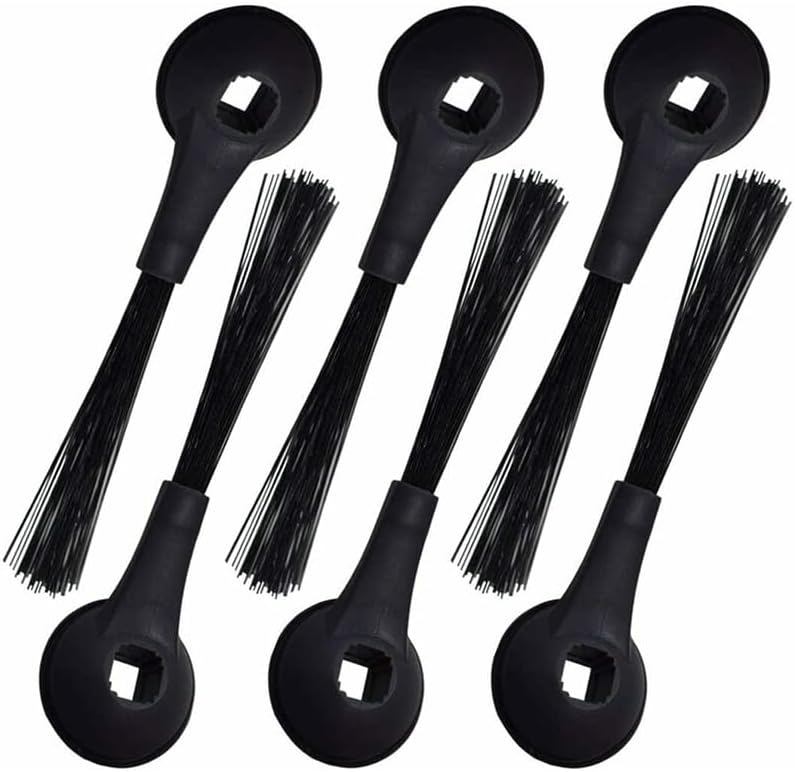 ya 26 10.21 baidi 6Pcs Plastic Brushes for Shark IQ Robot Vacuum R1000 RV1001/RV1001AE UR1005AE
