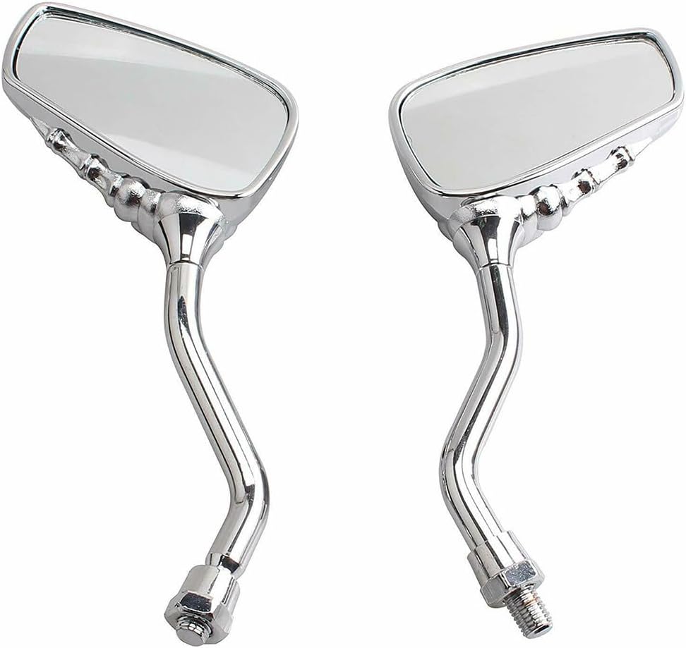 ya 6 8.14 Motorcycle Rearview Mirror 8mm Screw Thread Bicycle Suitable for Cruiser, Mope, Scooter 