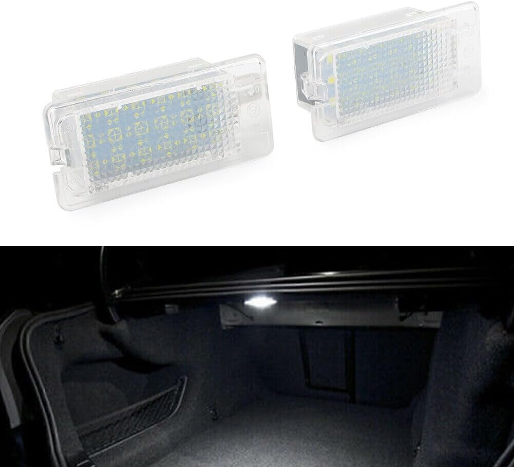 ya 13 9.15 baidi 2 Pack LED Trunk Compartment Lights Fits for Hyundai for Kia Spectra Rio Ce