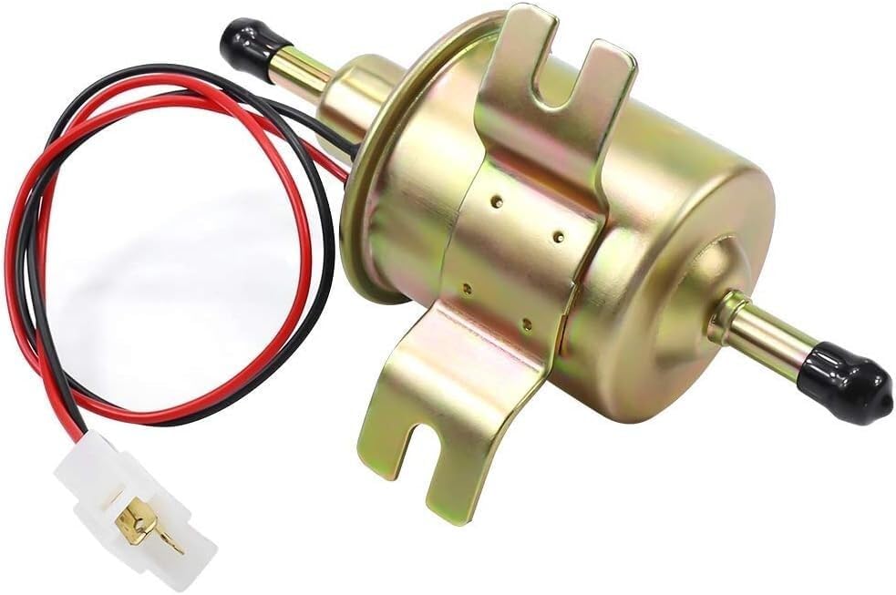 ya 5 8.24 baidi 12V Fuel Pump HEP-02A 2.5-4 PSI Metal Solid Diesel Engine Motorcycle Carburetor