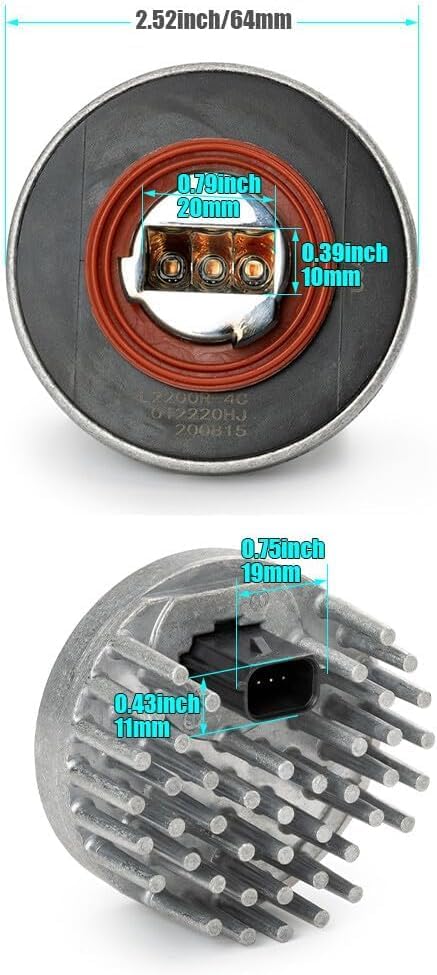ya 14 9.20 zhengce 2pcs Replacement For for Cadillac 2013-18 ATS XTS Tail Light Bulb LED Unit-1