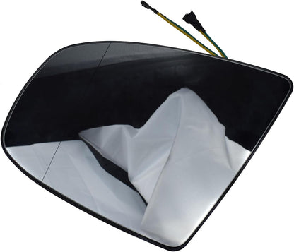 ya 2 8.15 Driver Side Mirror Glass Heated For 2007-2014 for BMW E70 E71 E72 X5 X6