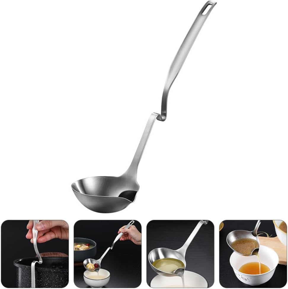ya 14 9.20 baidi Hot Pot Scoop Strainer Hot Pot Scooper Kitchen Utensils Set Oil- Separated Spoon-1
