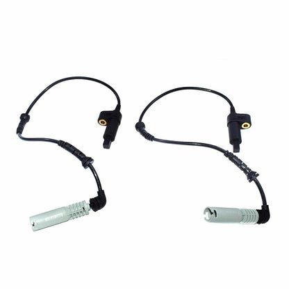 ya 2 8.15 2Pcs Front L/R ABS Speed Sensor 34521164651 for BMW E46 323i 325i 328i M3