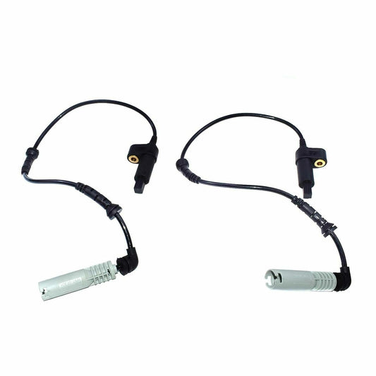 ya 2 8.15 2Pcs Front L/R ABS Speed Sensor 34521164651 for BMW E46 323i 325i 328i M3